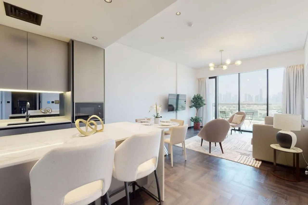 O Ten, Al Jaddaf - Smart One Bedroom Dubaj